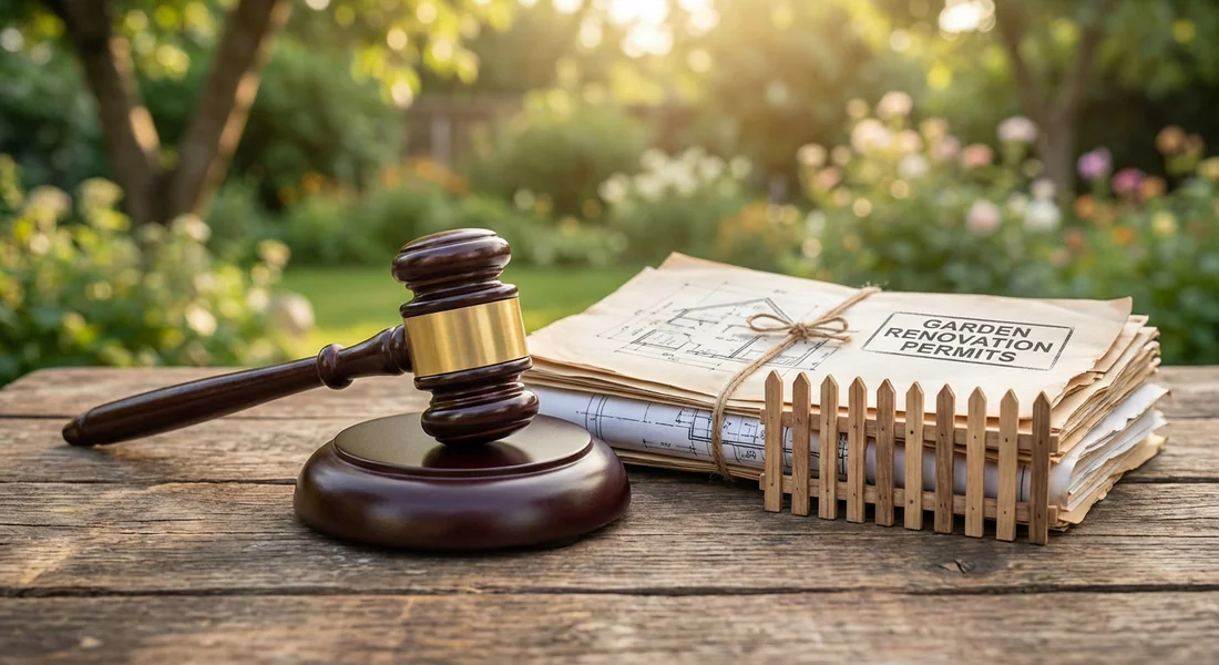 Aspects juridiques et obligations légales pour la clôture de jardin.