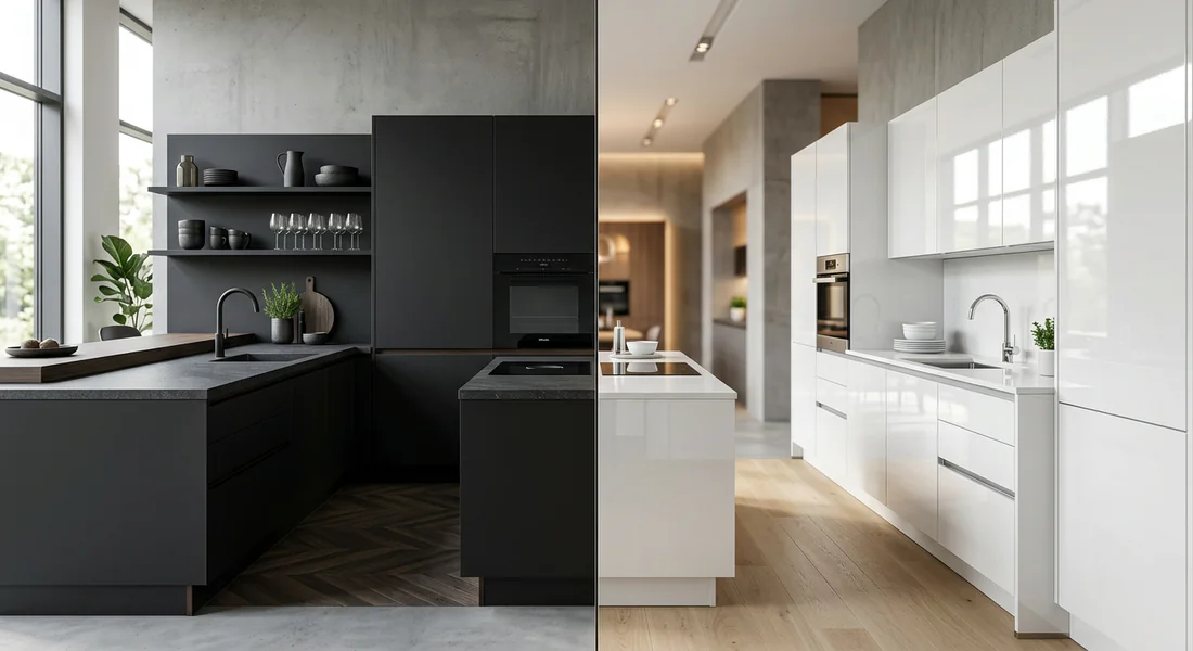 Comparatif des finitions et matériaux des gammes Nolte